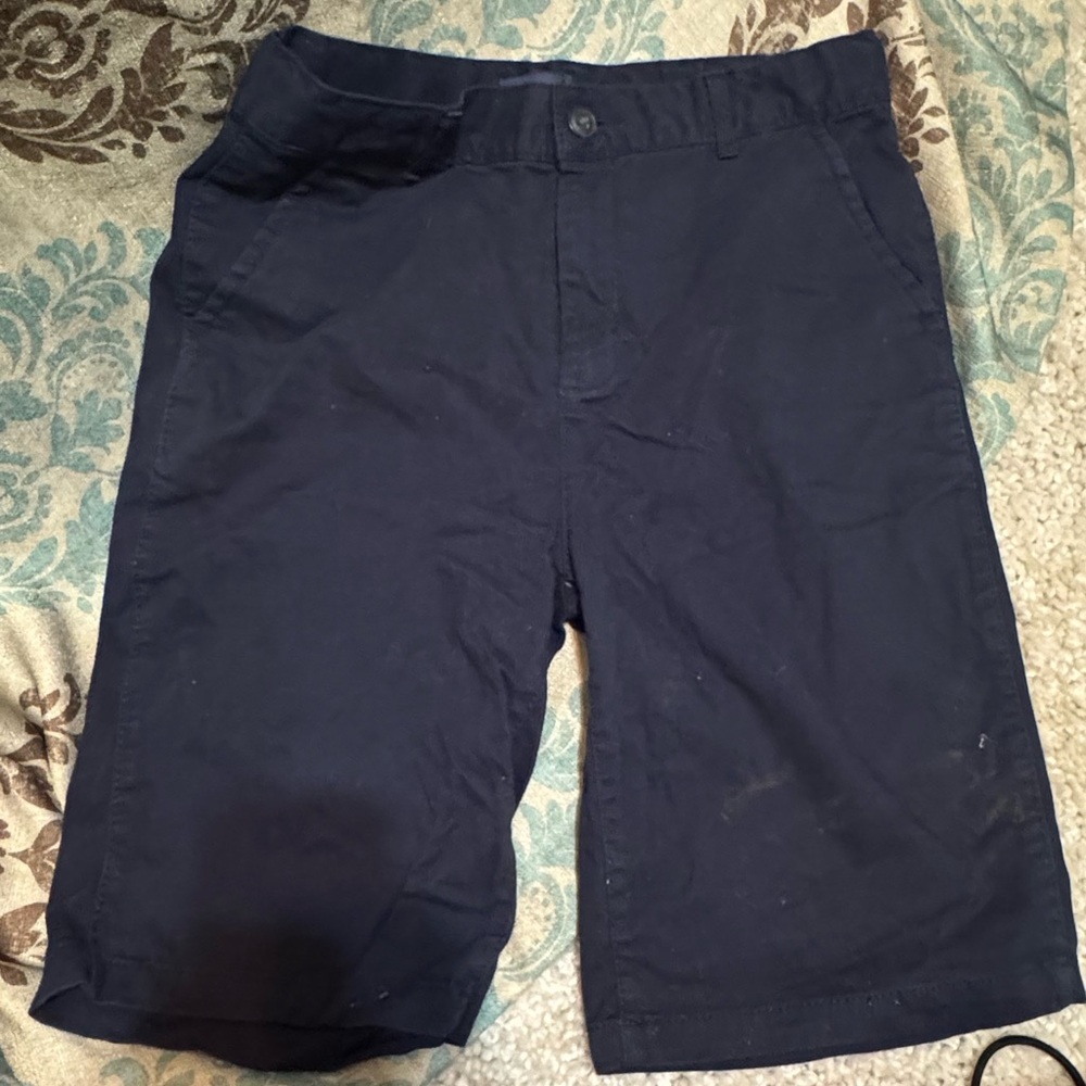 Place Blue Flat Front Shorts Casual